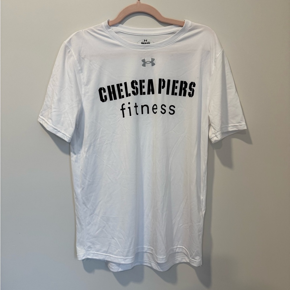 Under Armour White Fitness Tee